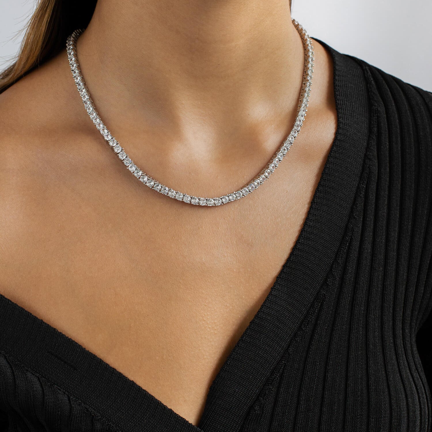 Tennis Necklace (4mm)