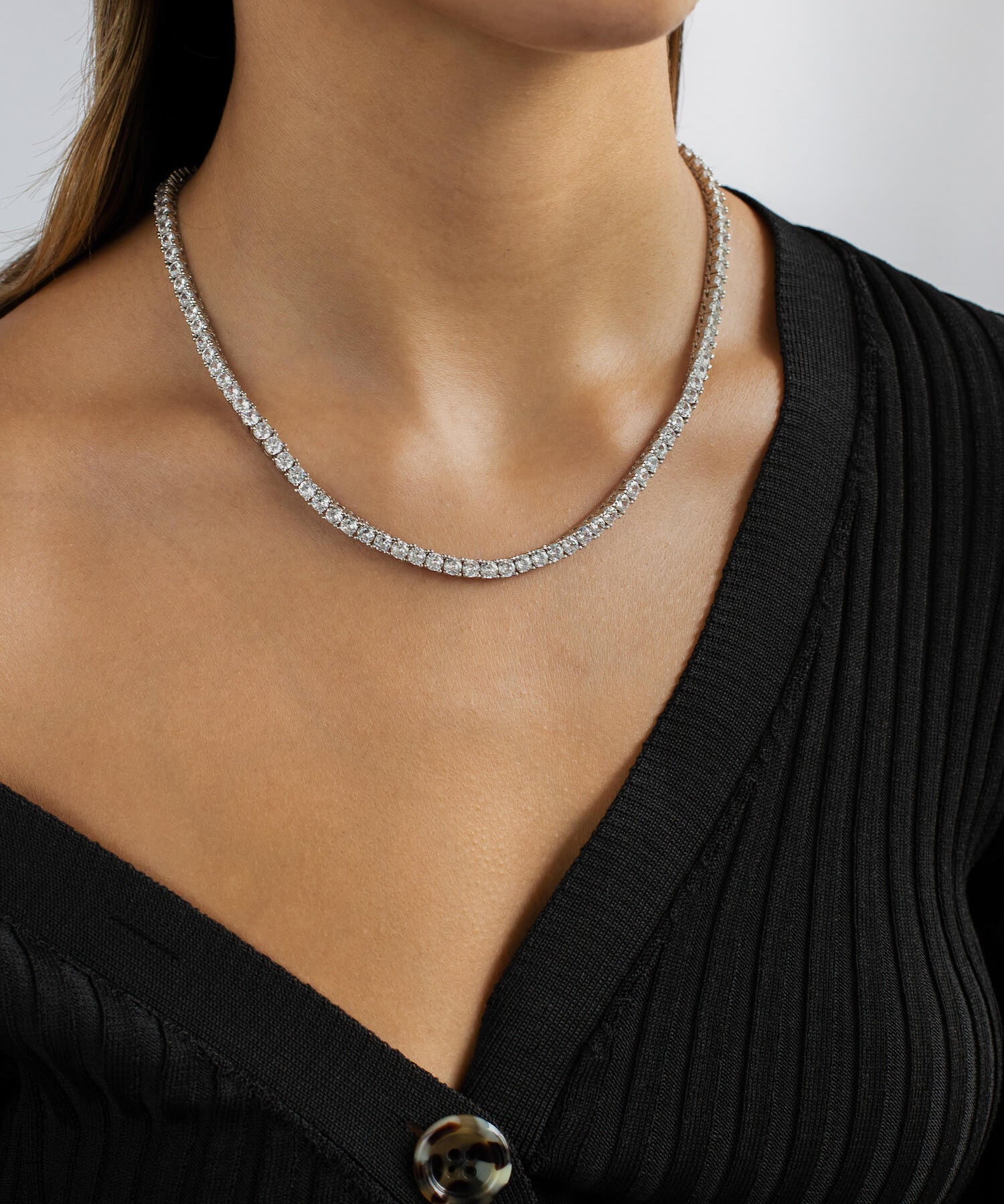 Tennis Necklace (4mm)