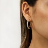 Halo Hoop Earrings