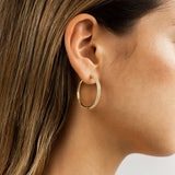 Halo Hoop Earrings