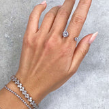 Brilliant Round Open Ring