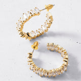 Lumen Hoop Earrings