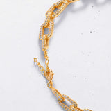 Pavé Chain Link Bracelet