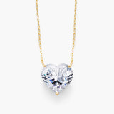 Heart-cut Pendant Necklace