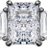 Crushed Ice Rectangle Trio | Centrepiece Ring