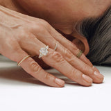 Open Pave Claw Wishbone | Stacking Ring