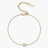 Dainty Oval Bracelet