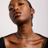 Initial Necklace | Platinum