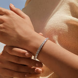 Sterling Silver Tennis Bracelet (4.5mm)