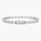 Pear Tennis Bracelet