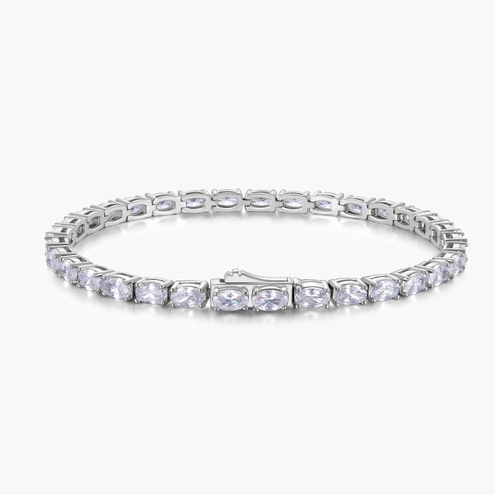 Oval Tennis Bracelet