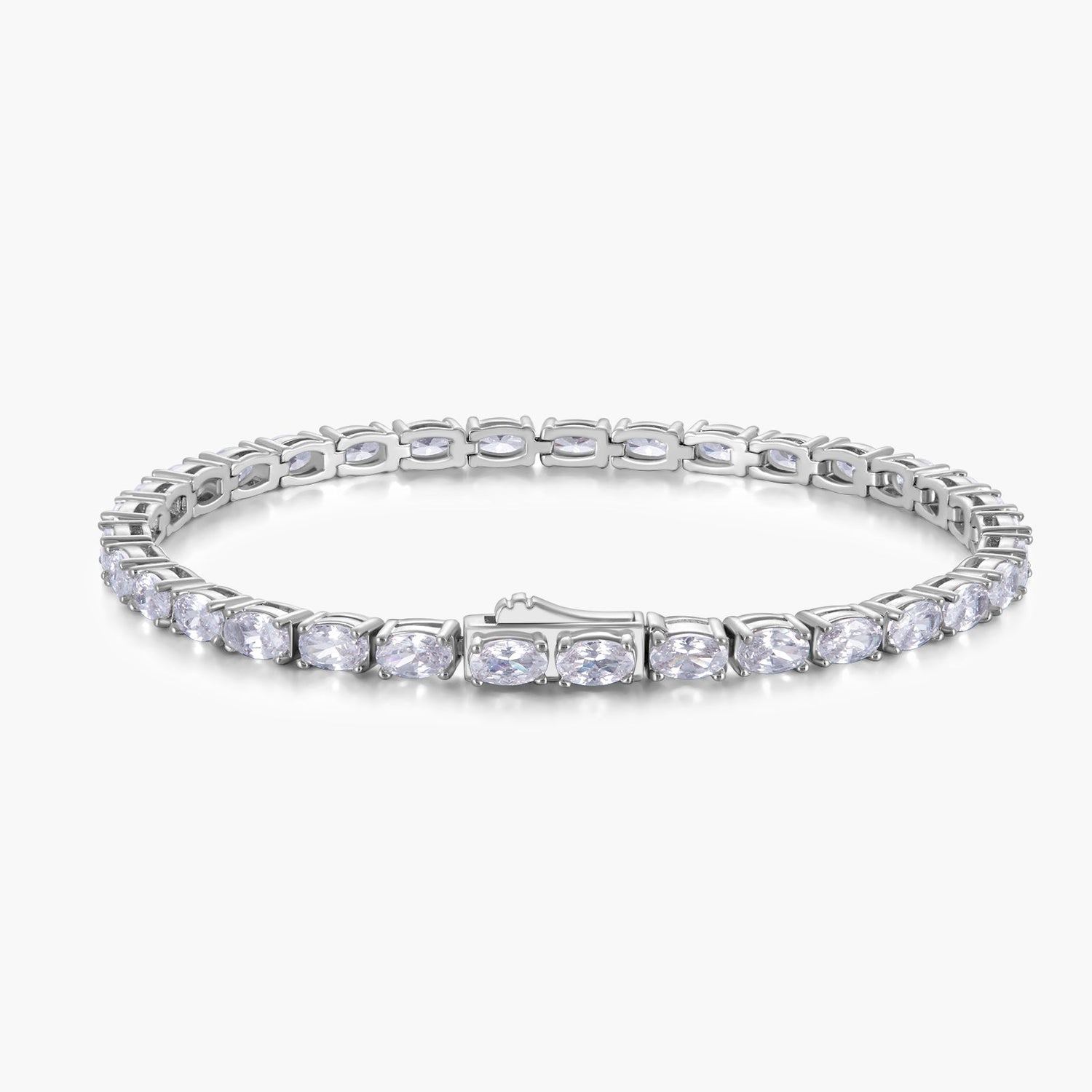 Oval Tennis Bracelet