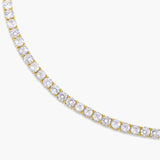 Sterling Silver Tennis Bracelet (4.5mm)