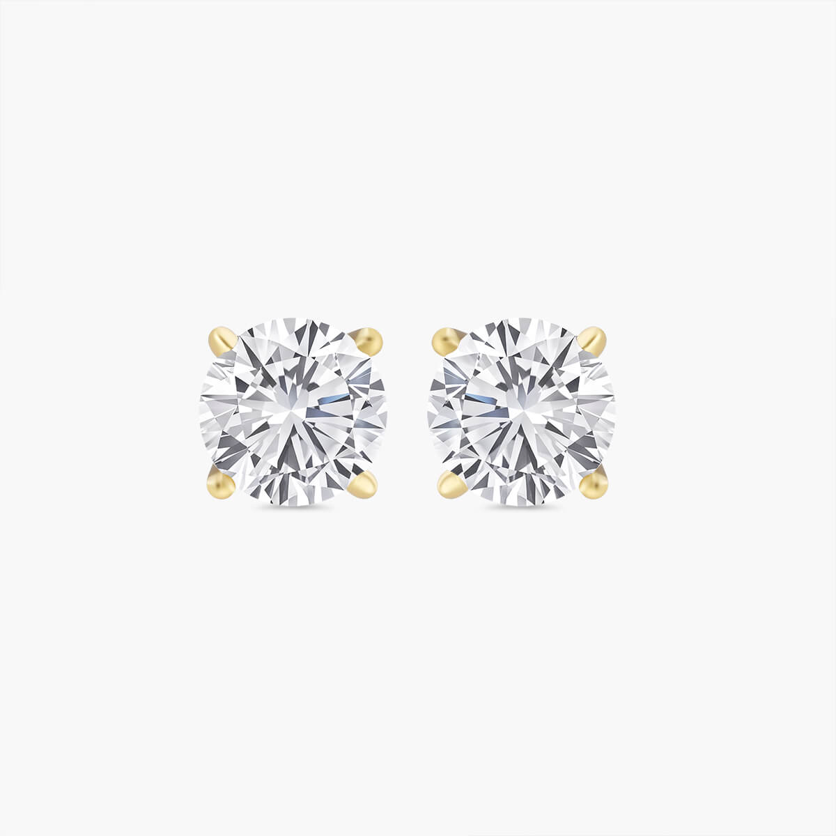 Mens Classic Stud Earrings