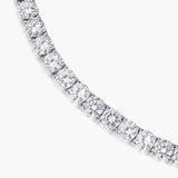 Mens Sterling Silver Tennis Bracelet (3.5mm)