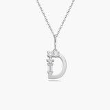 Initial Necklace | Platinum