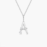 Initial Necklace | Platinum