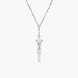 Initial Necklace | Platinum