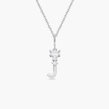 Initial Necklace | Platinum