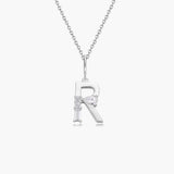 Initial Necklace | Platinum