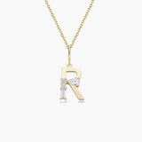 Initial Necklace | Gold