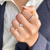 Brilliant Round Open Ring