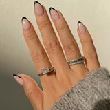 East West Radiant Pavé Ring