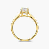 Oval Solitaire Ring