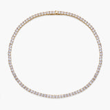 Mens Tennis Necklace (4mm)