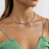 Tennis Necklace (2.5mm) - Colors