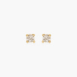 Dainty Round Stud Earrings