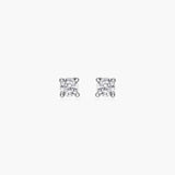 Dainty Round Stud Earrings